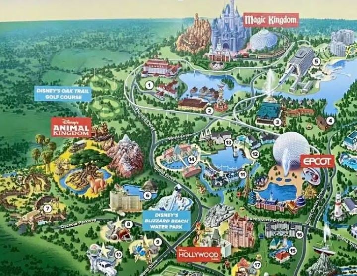 Disney World PARKS Maps (7 Free PDF Downloads)