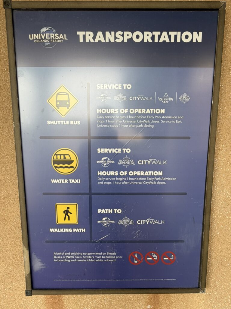 How to Get From Portofino Bay to the Parks & Citywalk (Transportation Guide)