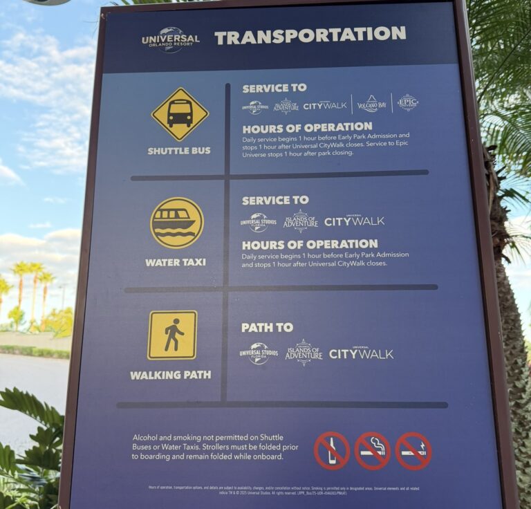 How to Get from Royal Pacific to CityWalk & the Parks (Transportation Guide)