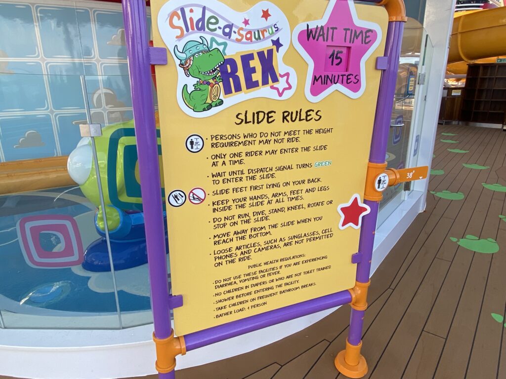 Slide-a-saurus Rex rules