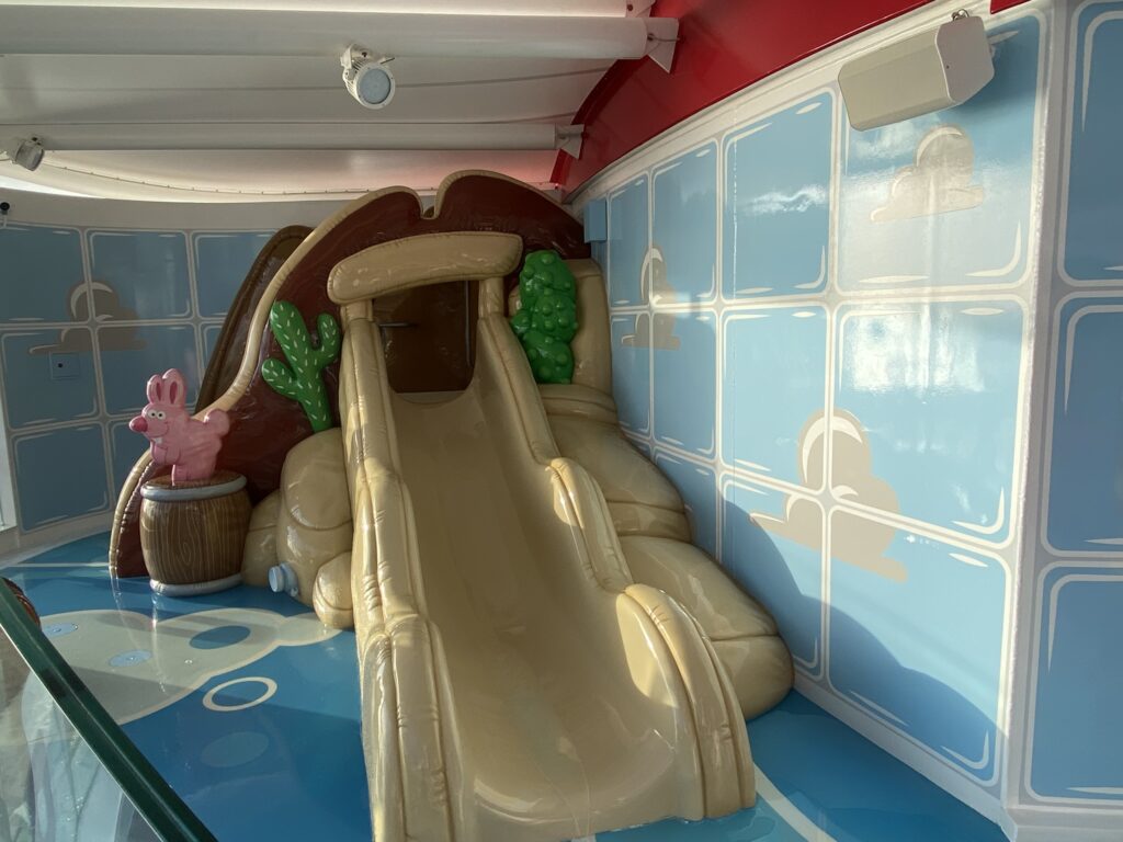 Toy Story Splash Zone slides